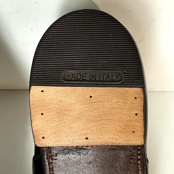 VERY GOOD Alden 9015 Dark Brown Color 8 Shell Cordovan Perforated Tip Bal 10.5 - Picture 13 of 14